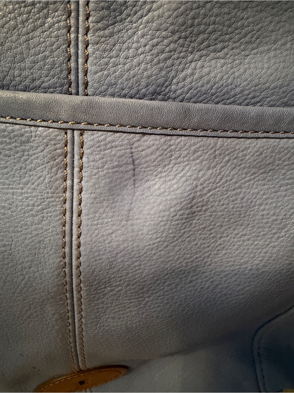 Fossil leather crossbody bag - Picture 6 of 6